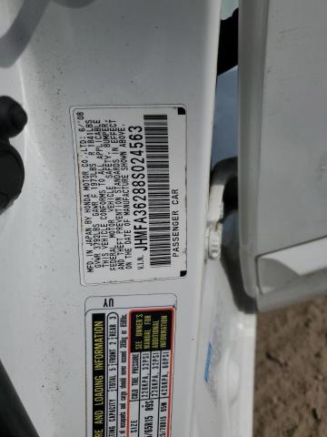 2008 Honda Civic Hybrid VIN: JHMFA36288S024563 Lot: 59534664