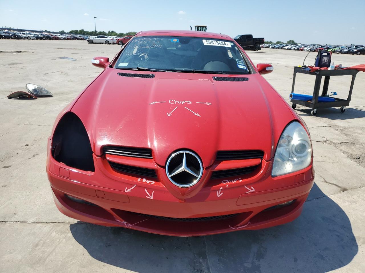 WDBWK56F85F043520 2005 Mercedes-Benz Slk 350