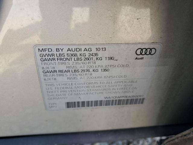 VIN WA1CFAFP0EA050091 2014 Audi Q5, Premium no.12