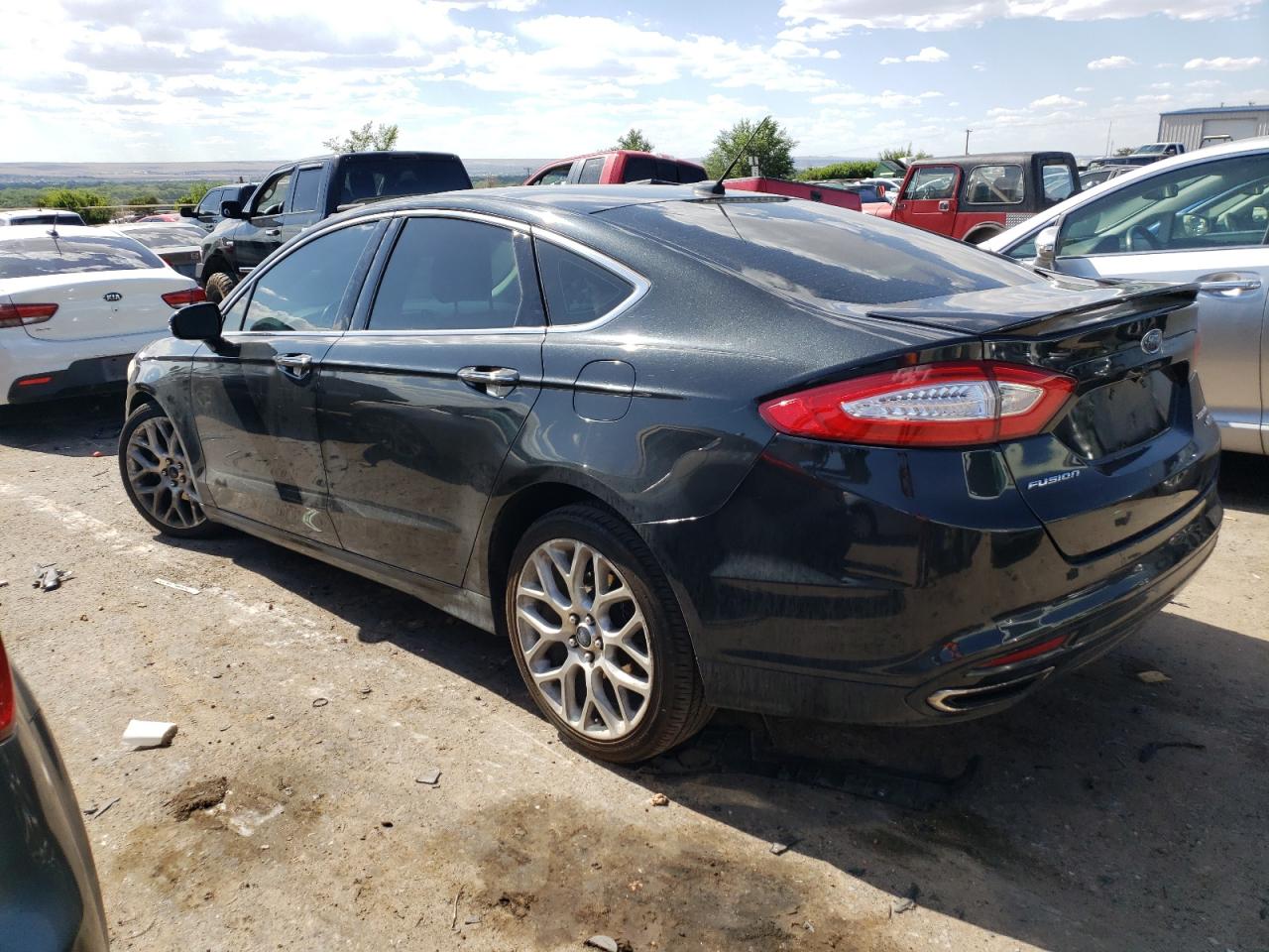 2014 Ford Fusion Titanium vin: 3FA6P0D90ER379495