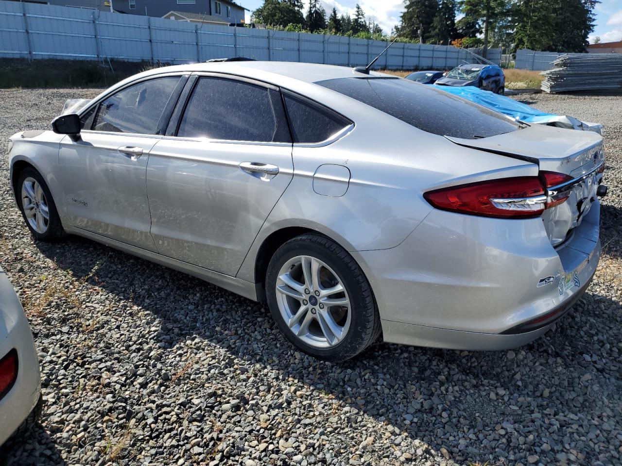 2018 Ford Fusion Se Hybrid vin: 3FA6P0LU6JR242030