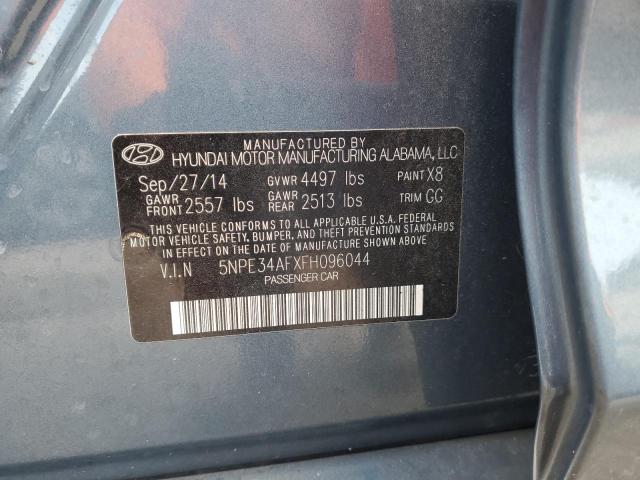 5NPE34AFXFH096044 2015 HYUNDAI SONATA - Image 12