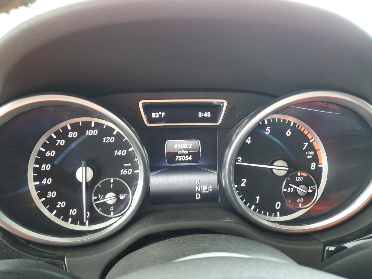 4JGDA5JB2EA373419 2014 Mercedes-Benz Ml 350