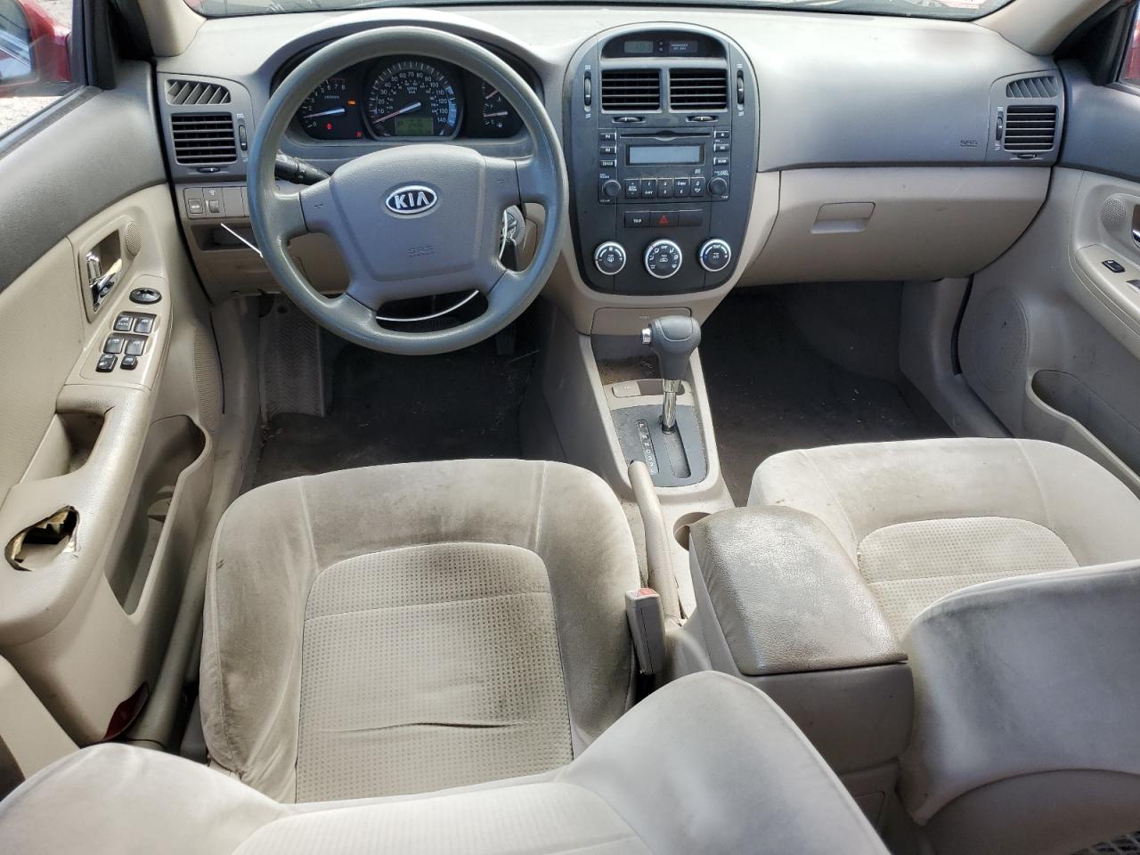 KNAFE122X85533307 2008 Kia Spectra Ex