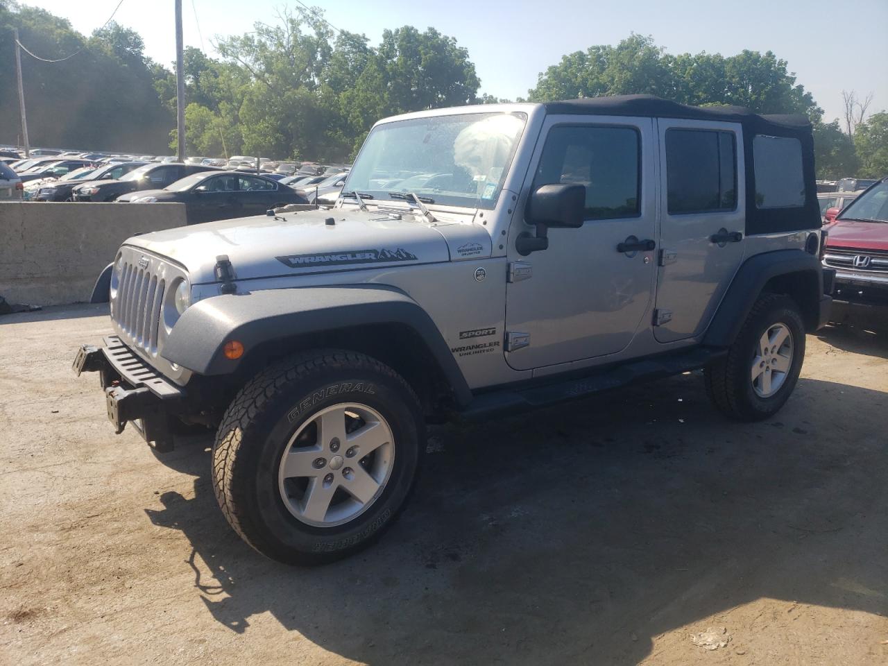 1C4HJWDG0FL735272 2015 Jeep Wrangler Unlimited Sport