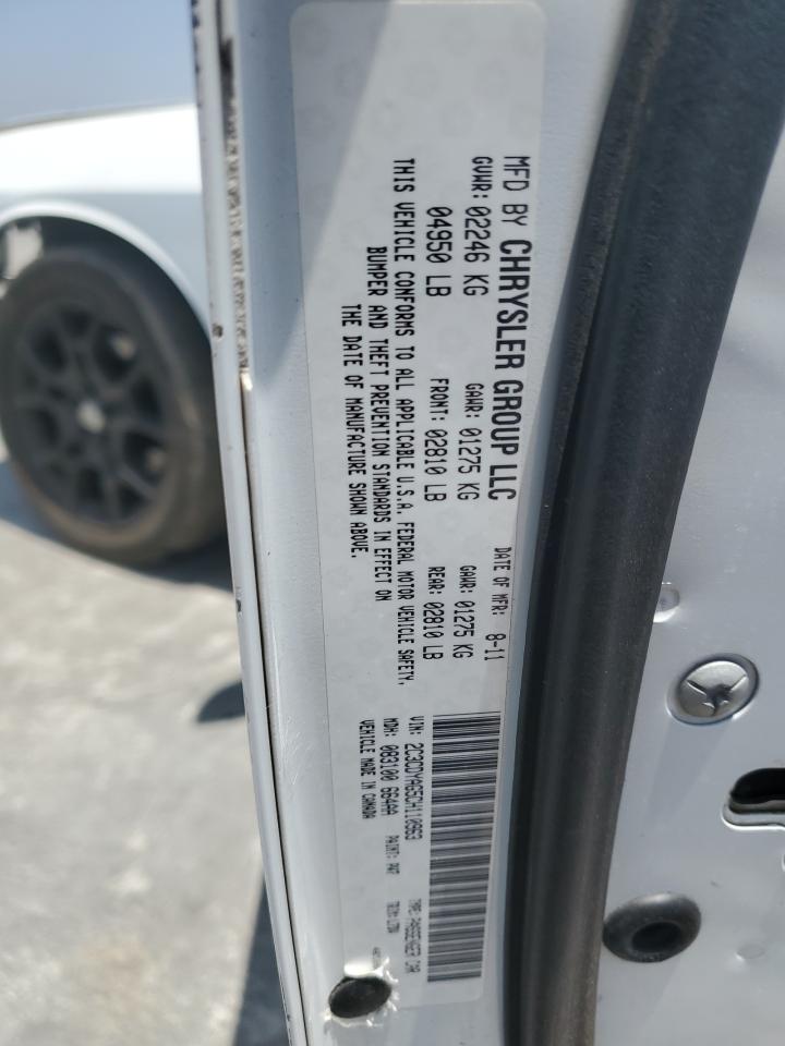 2C3CDYAG5CH110963 2012 Dodge Challenger Sxt