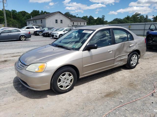 2002 Honda Civic Lx VIN: 2HGES16552H588311 Lot: 58088914