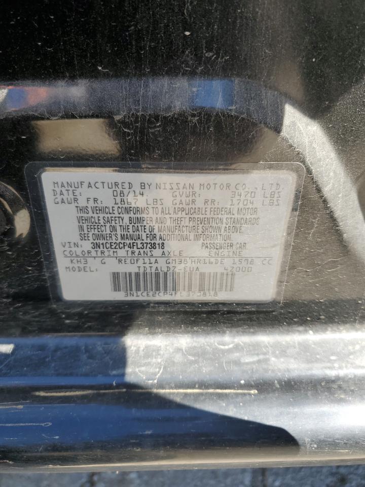 3N1CE2CP4FL373818 2015 Nissan Versa Note S