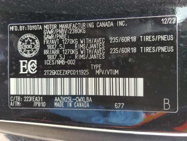 2023 Lexus Nx 350H VIN: 2T2GKCEZXPC011925 Lot: 57696864