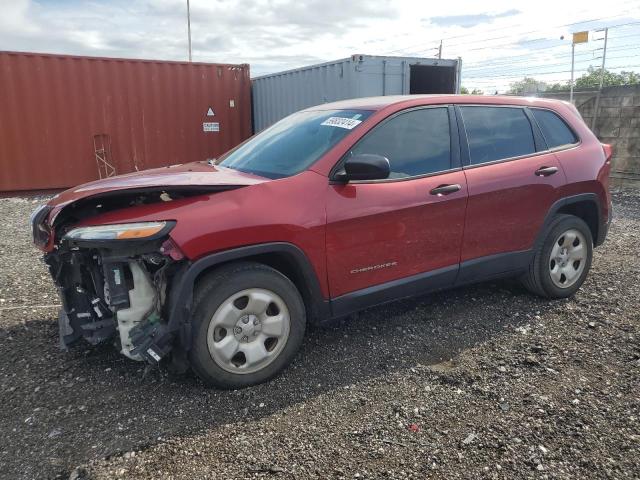 2016 Jeep Cherokee Sport VIN: 1C4PJLAB4GW288254 Lot: 59832414