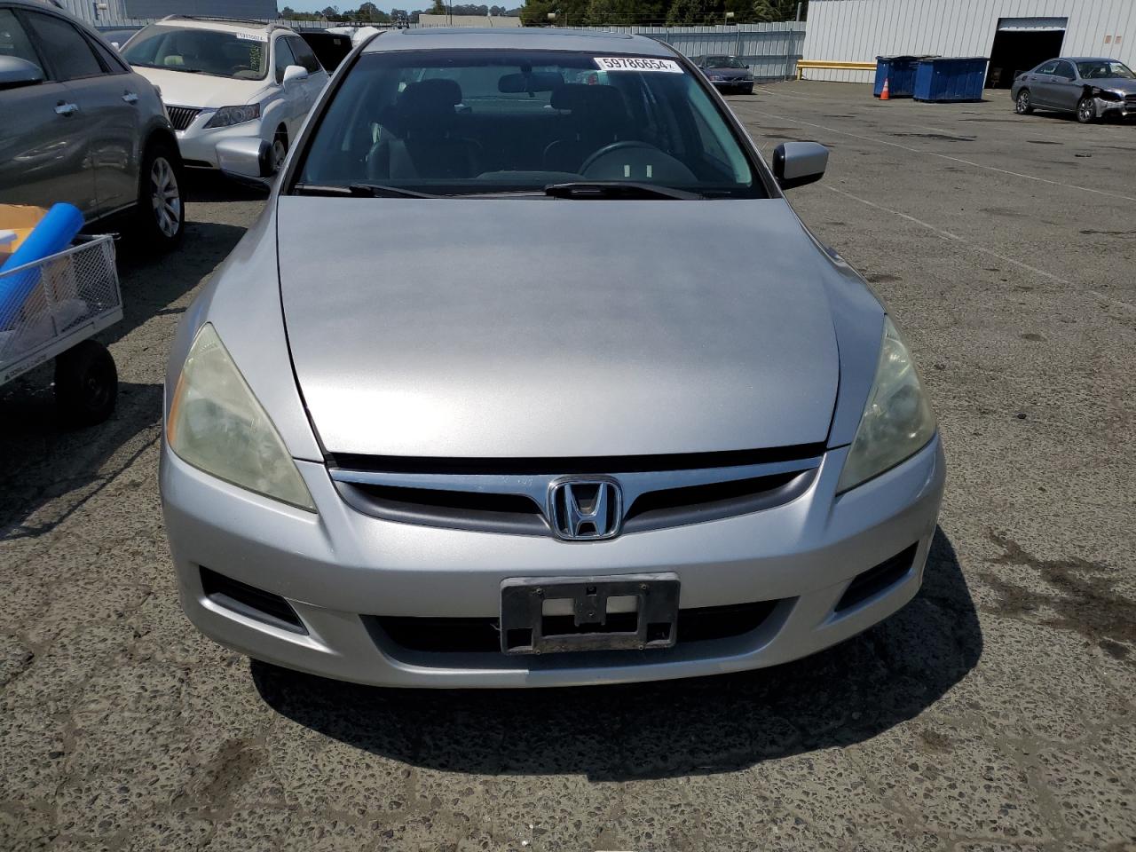 1HGCM66587A001443 2007 Honda Accord Ex