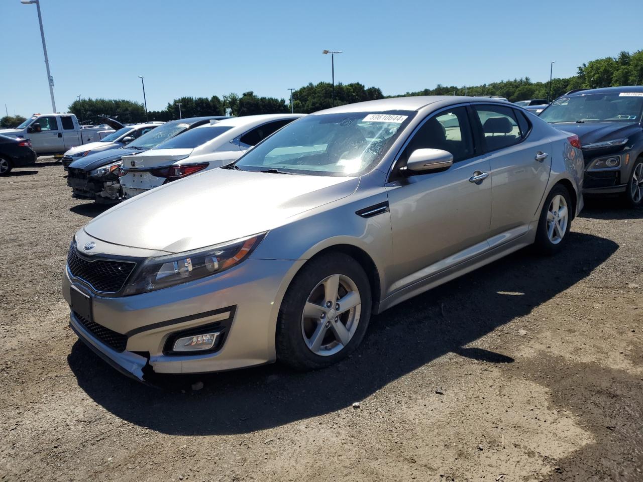 5XXGM4A72EG271010 2014 Kia Optima Lx