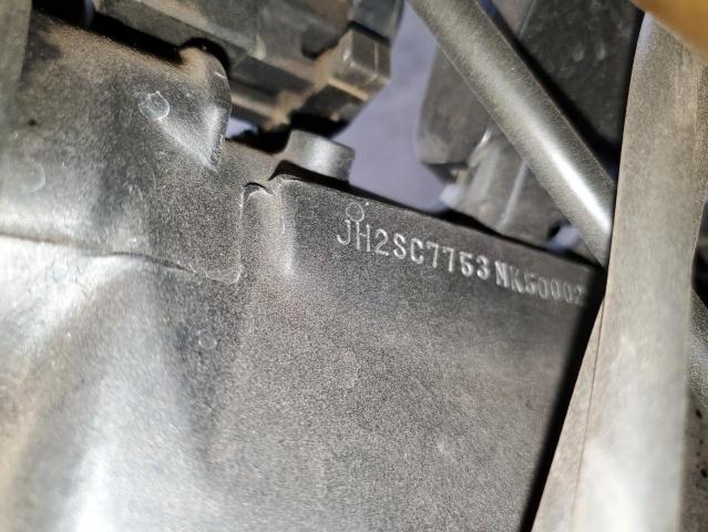 2022 HONDA CBR1000 RA JH2SC7753NK500022