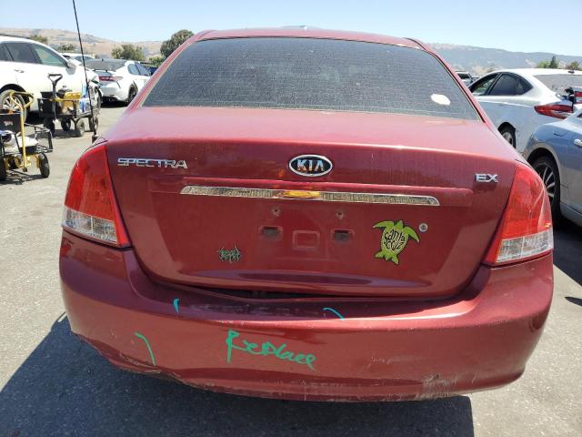 2009 Kia Spectra Ex VIN: KNAFE222295642142 Lot: 57870874