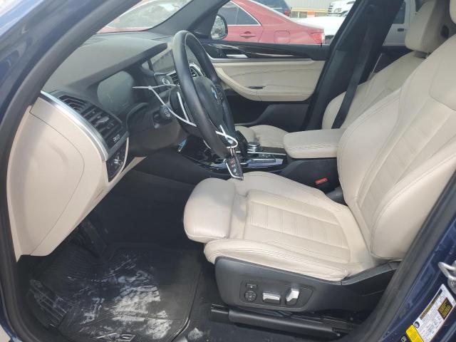 2021 BMW X3 xDrive30I VIN: 5UXTY5C0XM9H01386 Lot: 59963394