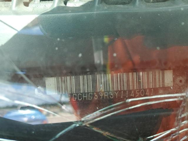 2000 Chevrolet Express G3500 VIN: 1GCHG39R3Y1145041 Lot: 60751924