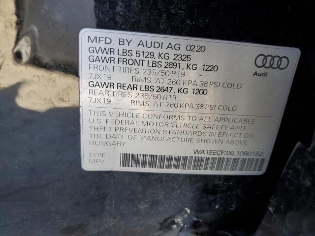 WA1EECF3XL1080152 Audi Q3 PREMIUM 12