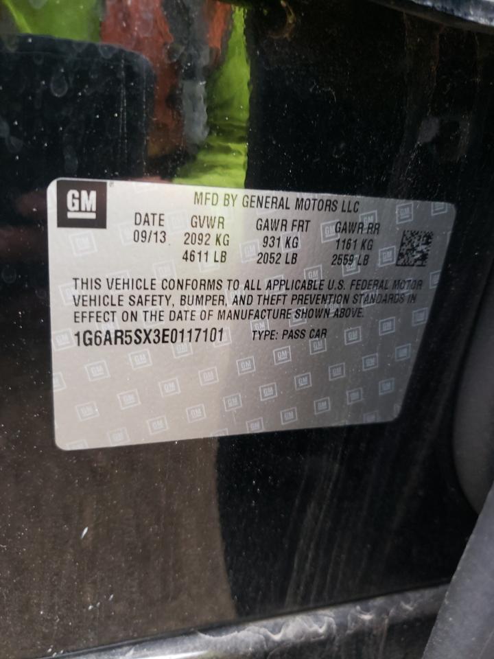 1G6AR5SX3E0117101 2014 Cadillac Cts Luxury Collection