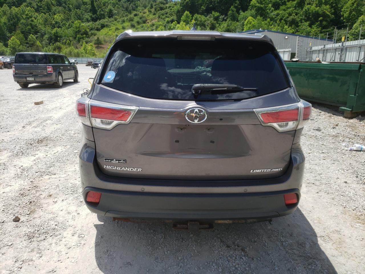 5TDDKRFHXES055055 2014 Toyota Highlander Limited