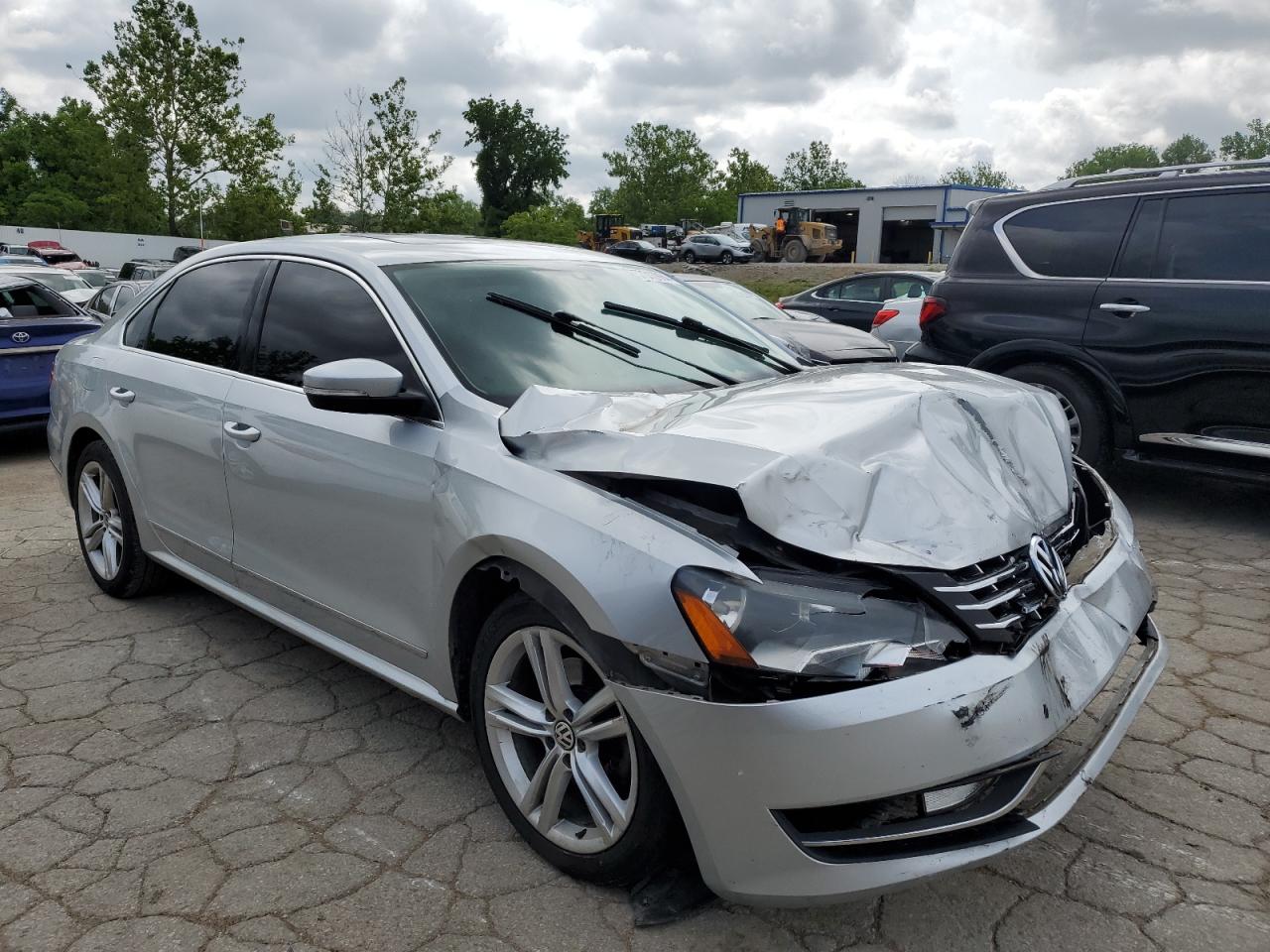 2014 Volkswagen Passat Se vin: 1VWBN7A38EC115234