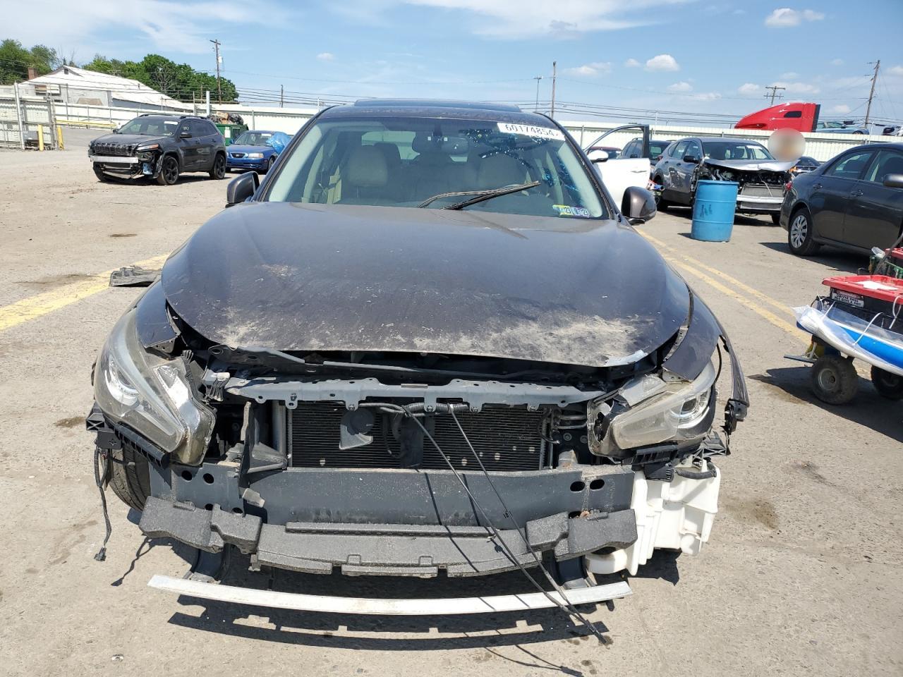 2014 Infiniti Q50 Base vin: JN1BV7APXEM693208