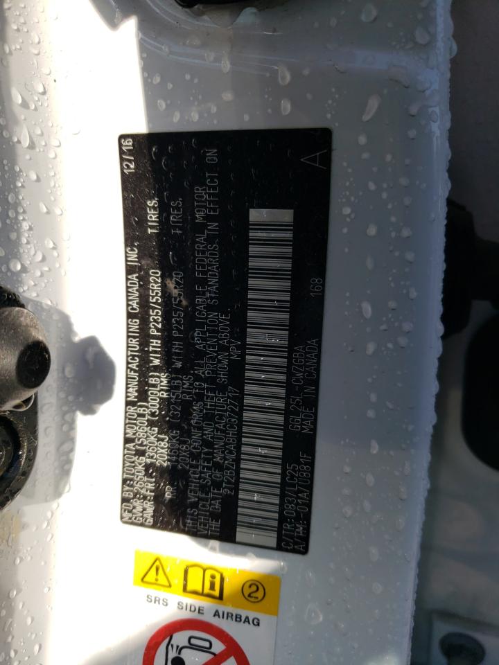 2T2BZMCA8HC072717 2017 Lexus Rx 350 Base