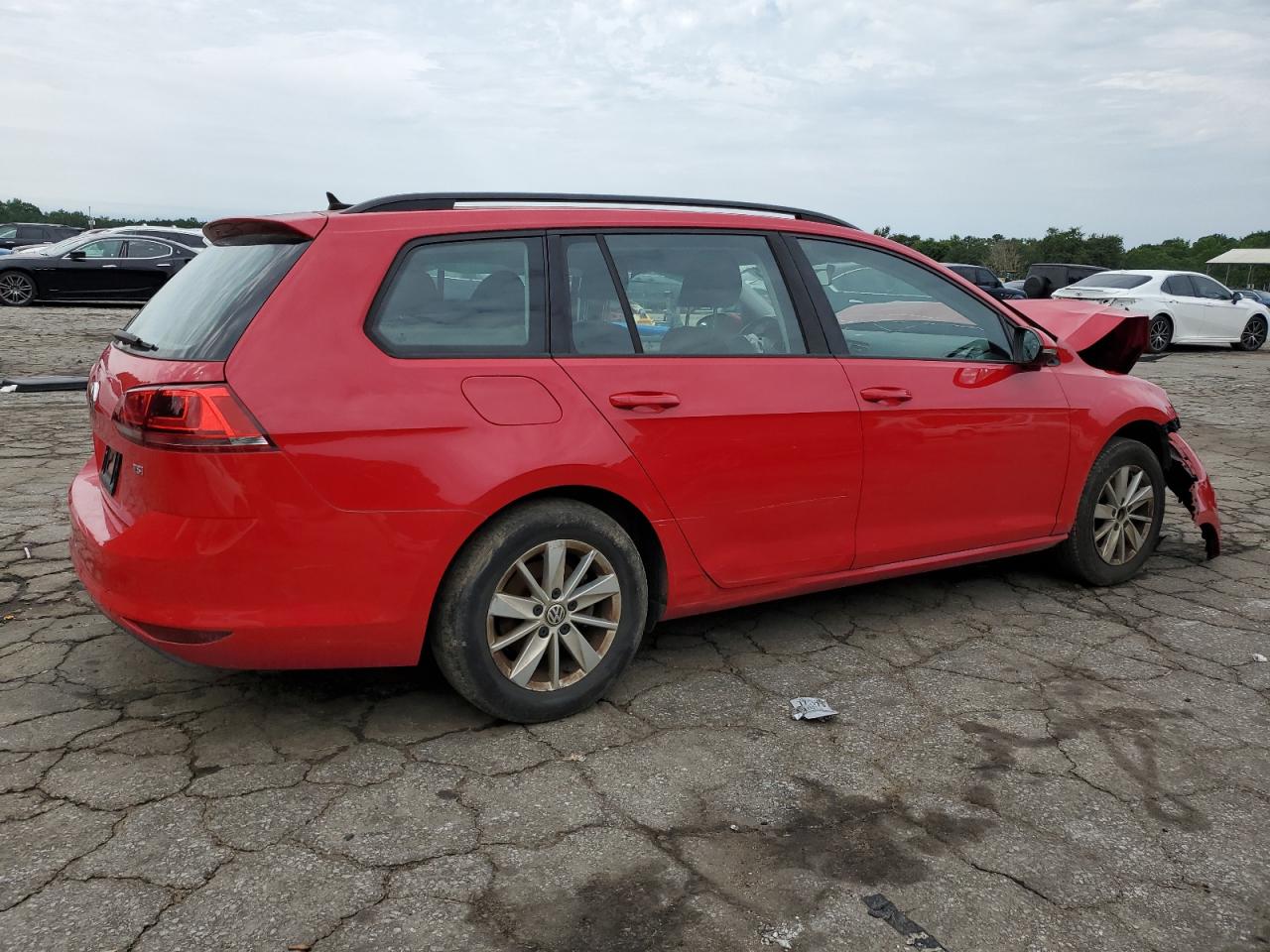 2017 Volkswagen Golf Sportwagen S vin: 3VWC17AU2HM504897