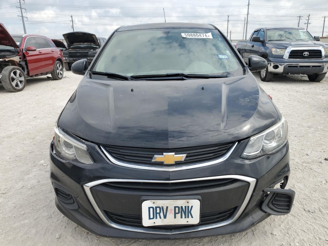 2017 Chevrolet Sonic Ls vin: 1G1JB5SH6H4152098