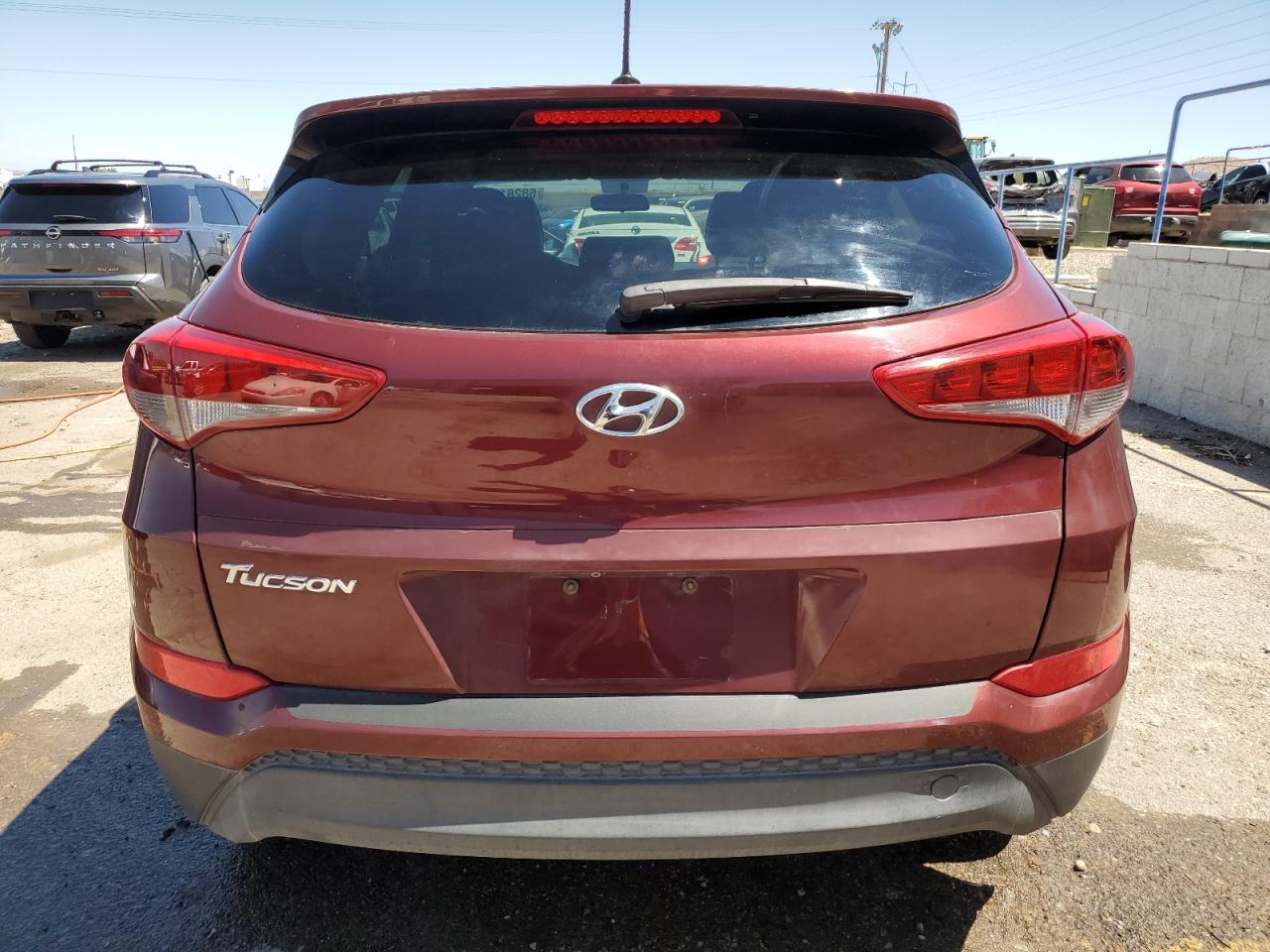 2016 Hyundai Tucson Se vin: KM8J23A4XGU206832