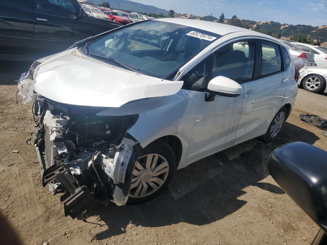 2016 Honda Fit Lx vin: JHMGK5H58GX005372