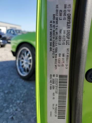 2015 Dodge Challenger Sxt VIN: 2C3CDZAT3FH717287 Lot: 58119564