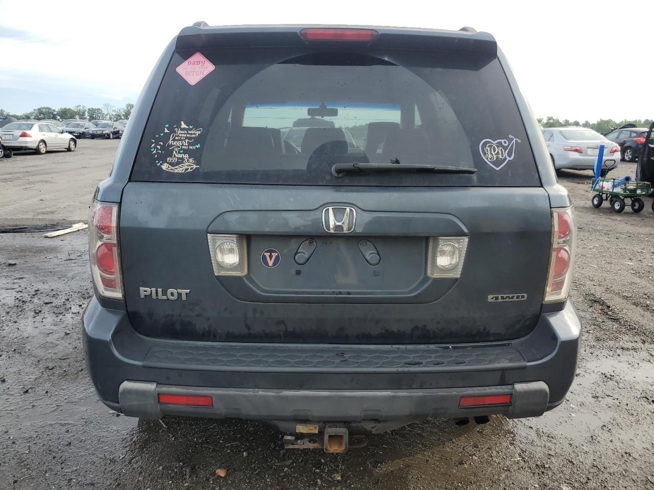 5FNYF18586B012706 2006 Honda Pilot Ex
