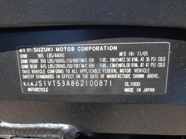 2006 SUZUKI VSTROM - JS1VT53A862100871