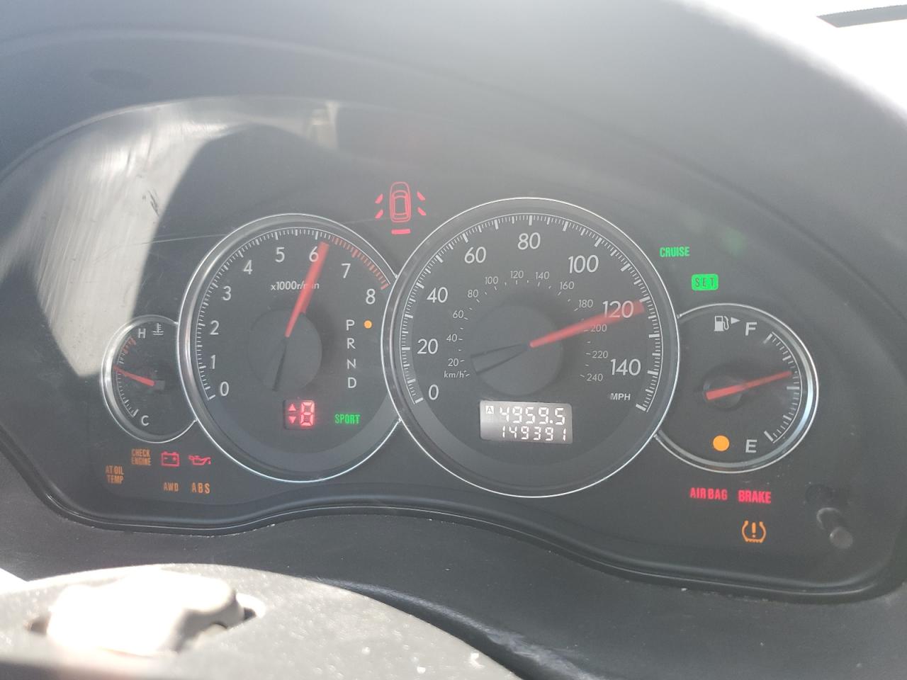 4S4BP61C587309851 2008 Subaru Outback 2.5I