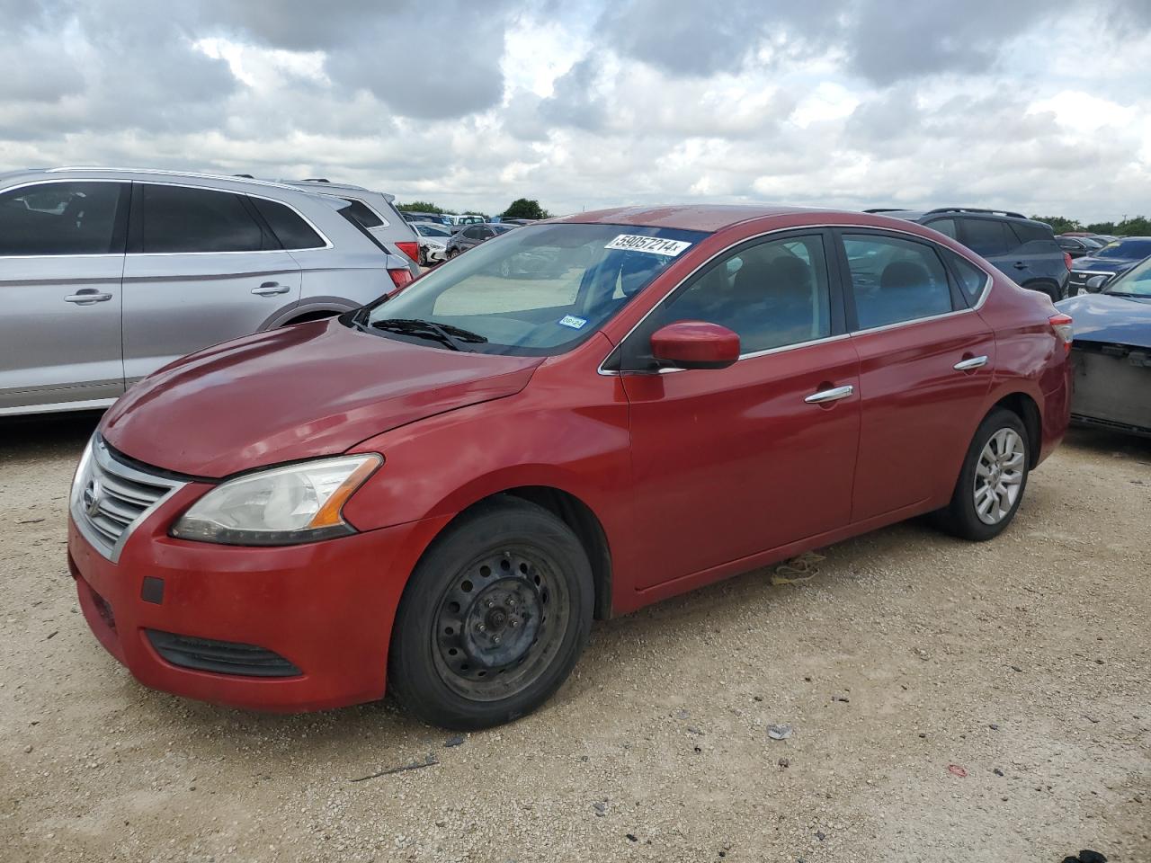 2014 Nissan Sentra S vin: 3N1AB7AP2EY232778