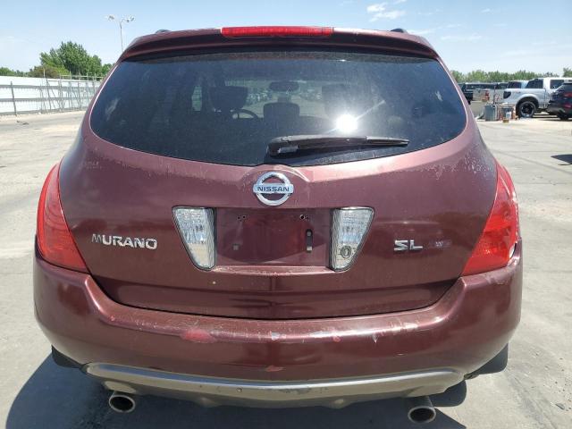 2005 Nissan Murano Sl VIN: JN8AZ08W65W436492 Lot: 59645704