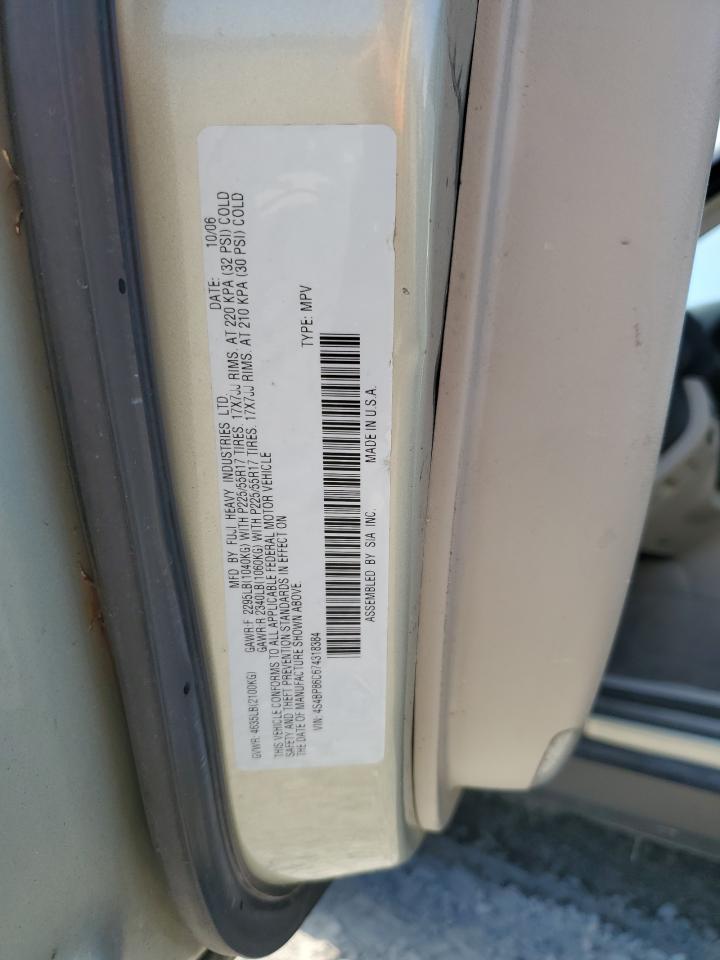 4S4BP86C674318384 2007 Subaru Outback Outback 3.0R Ll Bean