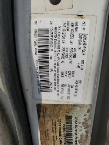 2003 Dodge Caravan Se VIN: 1D4GP25393B267125 Lot: 58903824