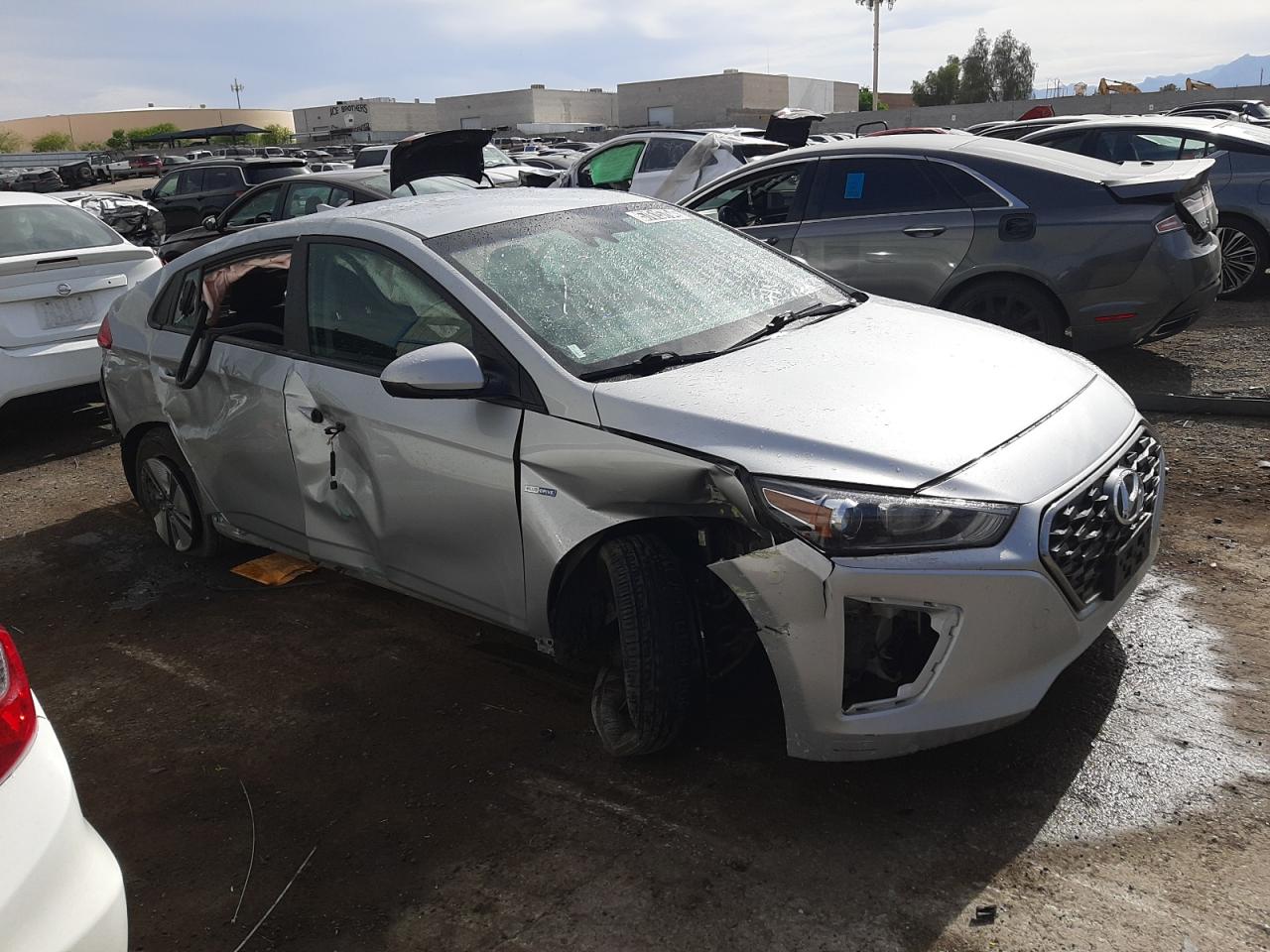 KMHC65LC7LU243098 2020 Hyundai Ioniq Blue