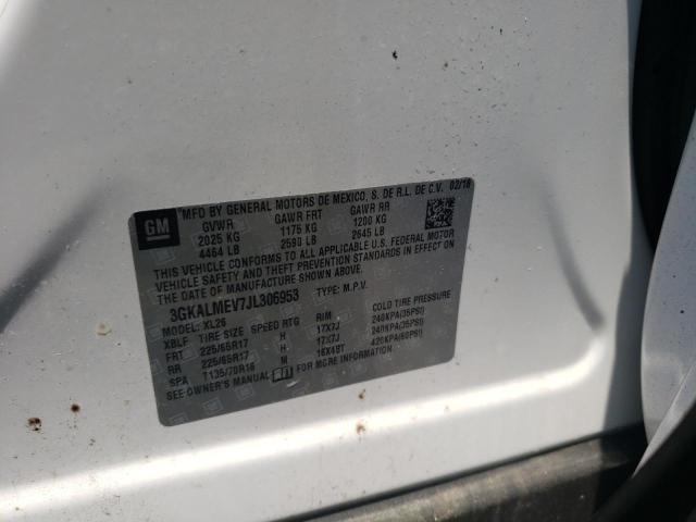 2018 GMC Terrain Sle VIN: 3GKALMEV7JL306953 Lot: 59107454