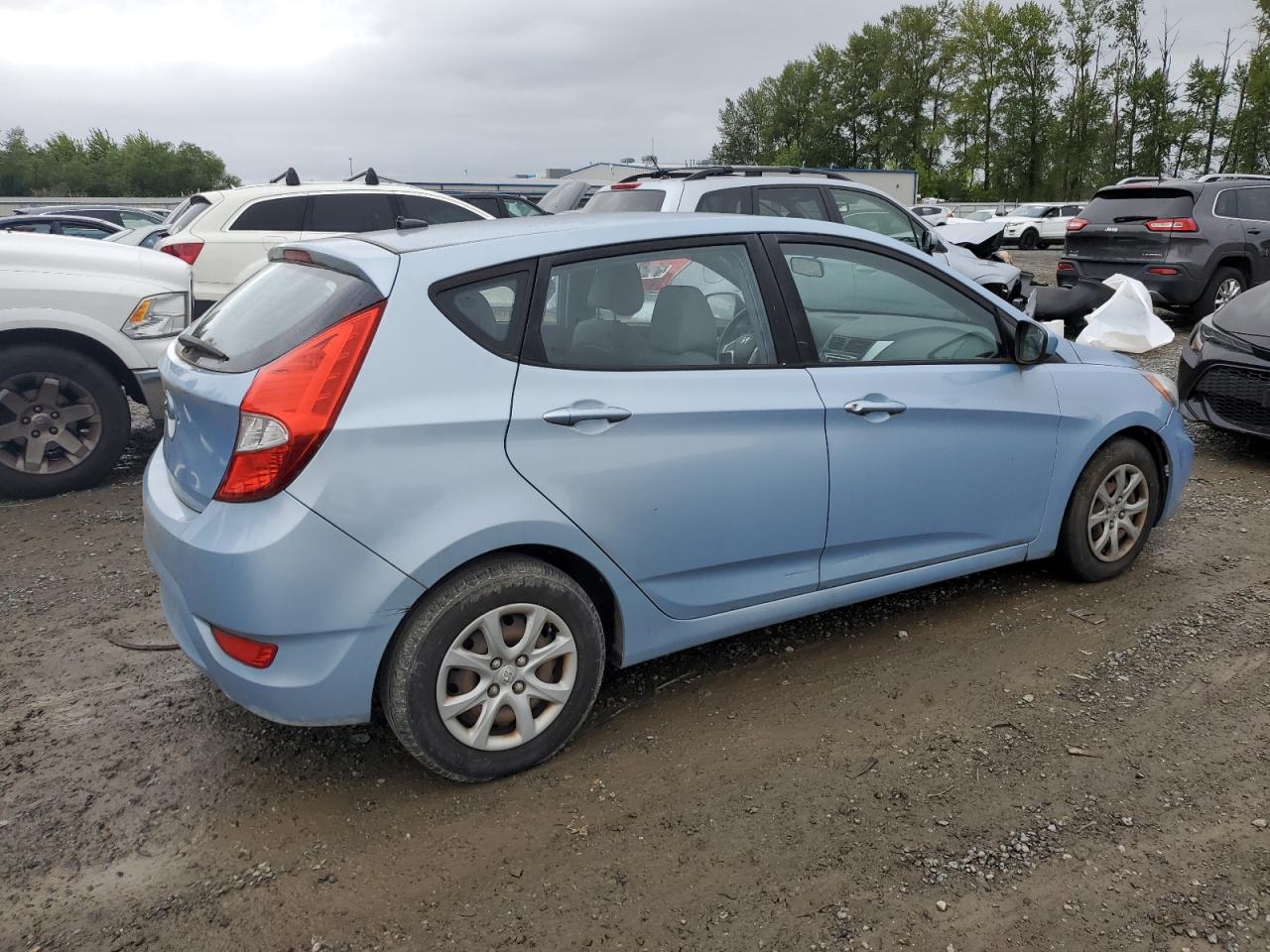 2012 Hyundai Accent Gls vin: KMHCT5AE6CU049174