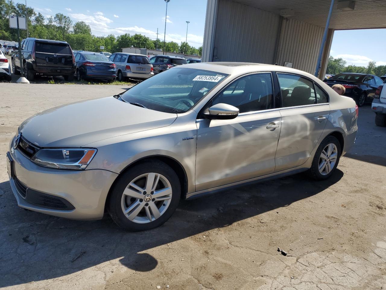 2013 Volkswagen Jetta Hybrid vin: 3VW637AJ3DM276643