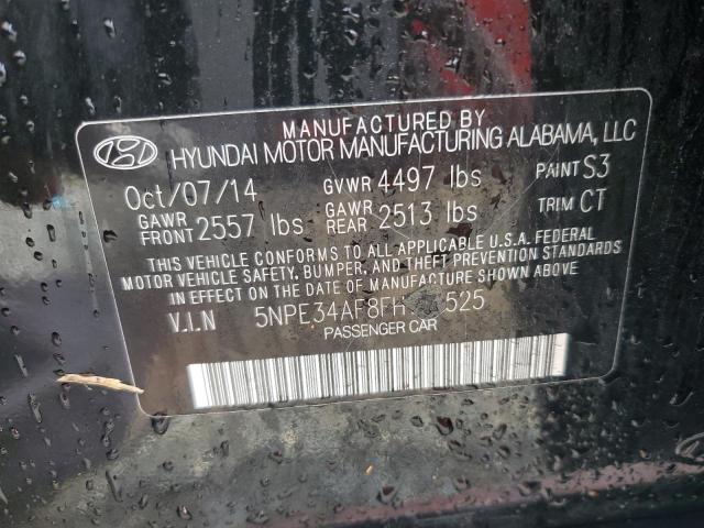 2015 Hyundai Sonata Sport VIN: 5NPE34AF8FH103525 Lot: 58900174