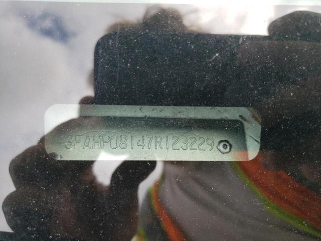 2007 Ford Fusion Sel VIN: 3FAHP08147R123229 Lot: 59167894