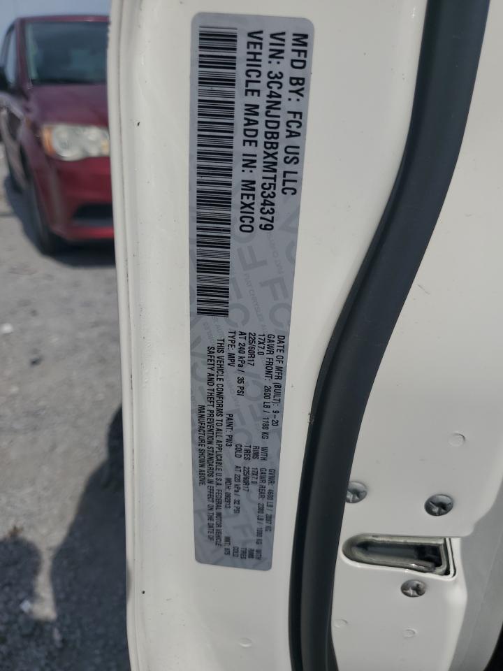 3C4NJDBBXMT534379 2021 Jeep Compass Latitude