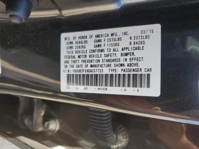 19UUB2F5XGA007733 2016 Acura Tlx Tech