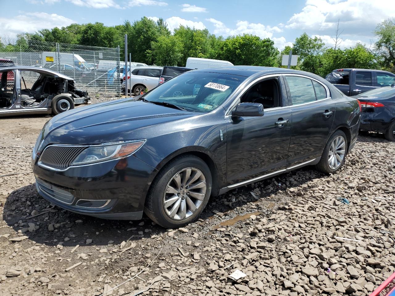 2013 Lincoln Mks vin: 1LNHL9DKXDG601435