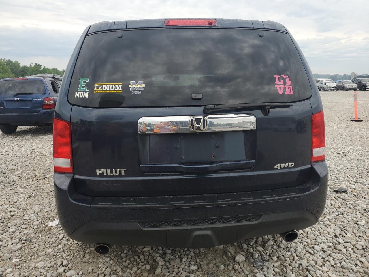 5FNYF4H55CB058460 2012 Honda Pilot Exl