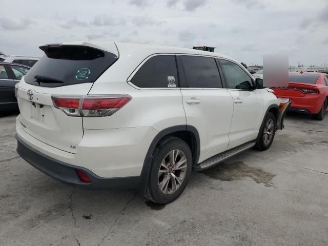 2016 Toyota Highlander Le VIN: 5TDZKRFH7GS155705 Lot: 59649334