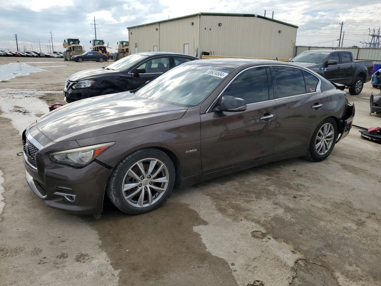 2014 Infiniti Q50 Hybrid Premium vin: JN1AV7AP4EM690803